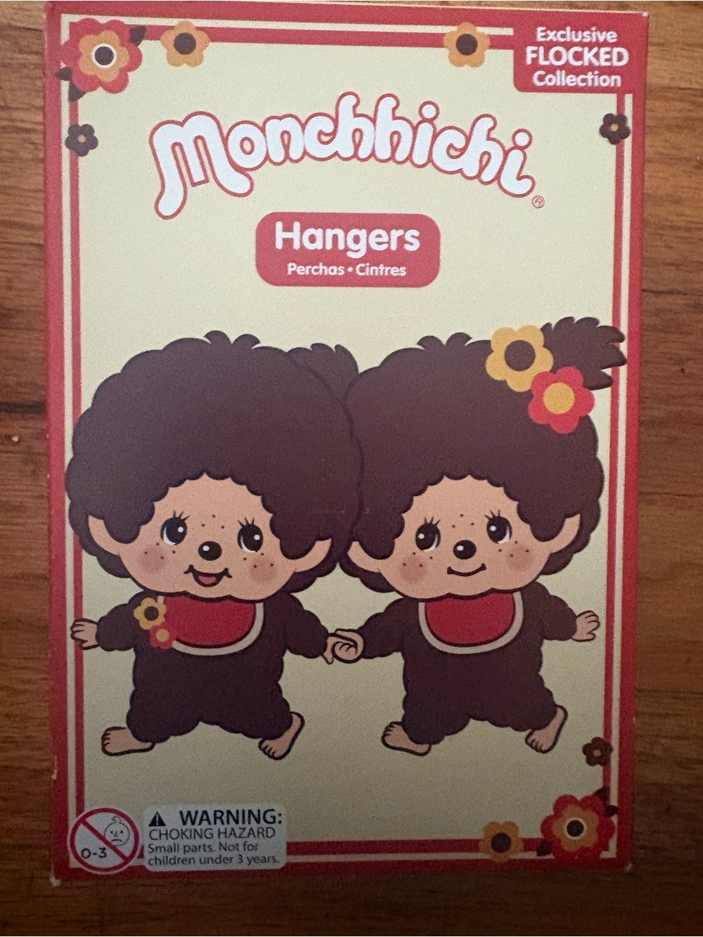Monchhichi Flocked Hangers - Cream & Brown blind box